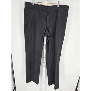 Dickies Men's Black Cotton Blend 774 Original-Fit Dress Pant Size 18T